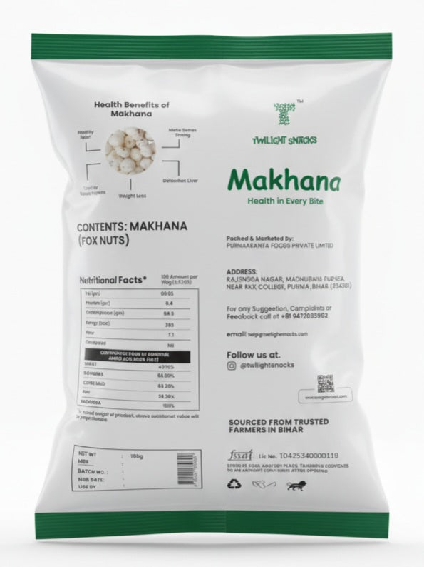 Twilight Snacks Makhana 200g